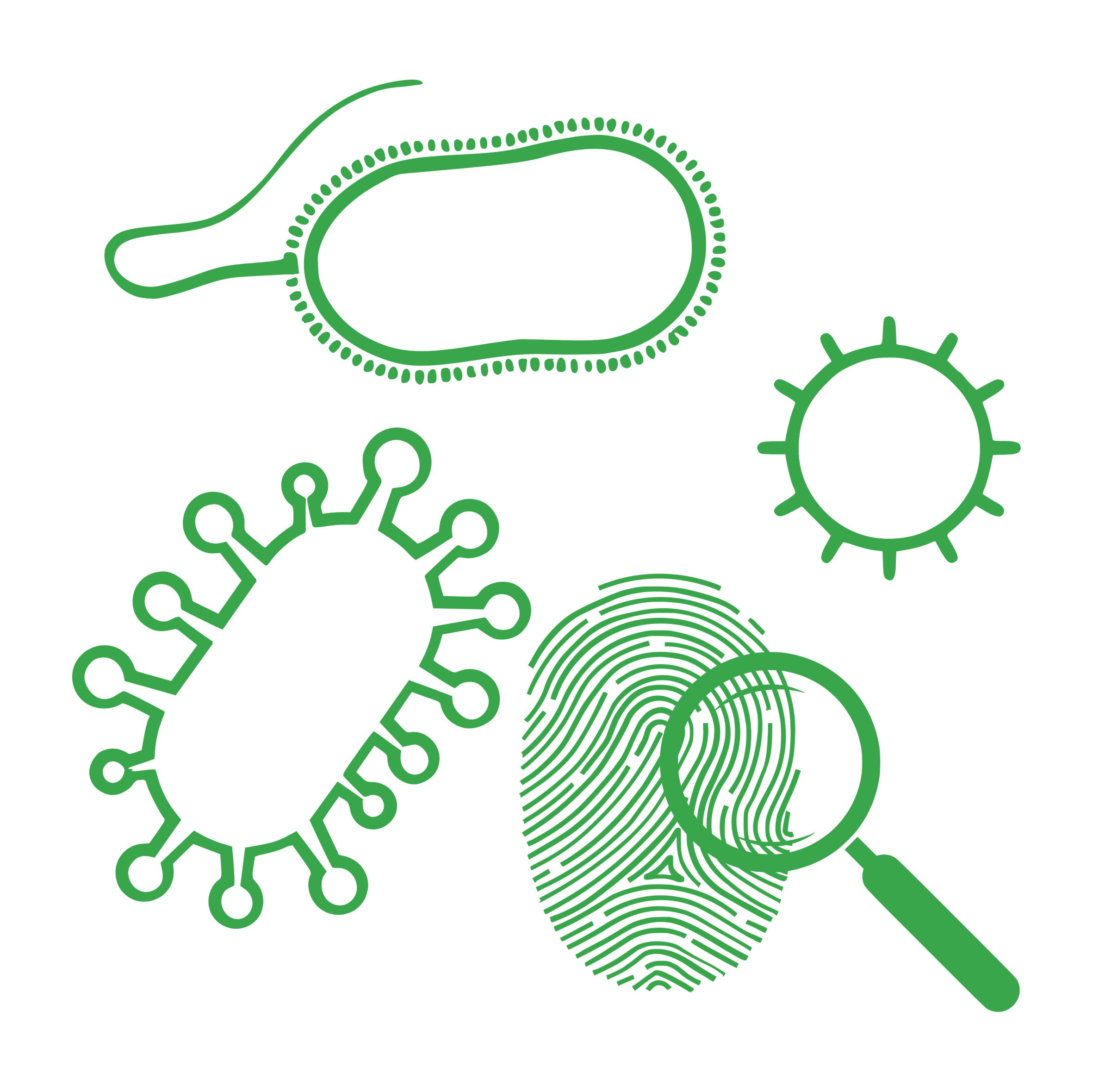 Logo for DNASense Microbial Community Analysis MCA